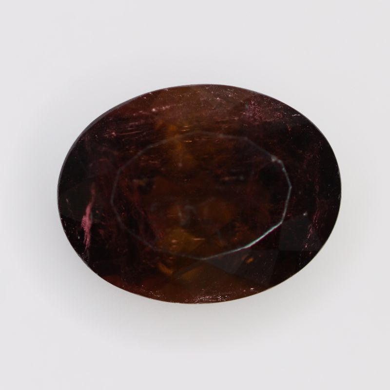 BROWN TOURMALINE 14.3X11.1 OVAL FACETED