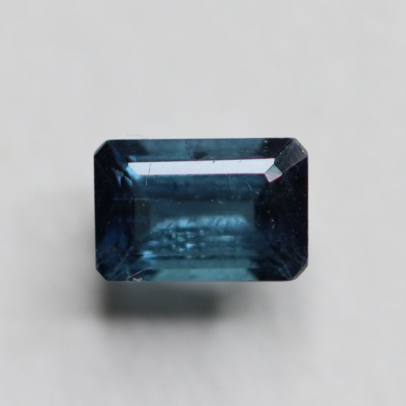 BLUE TOURMALINE 6.1X4.1 FACETED OCTAGON 0.68CT