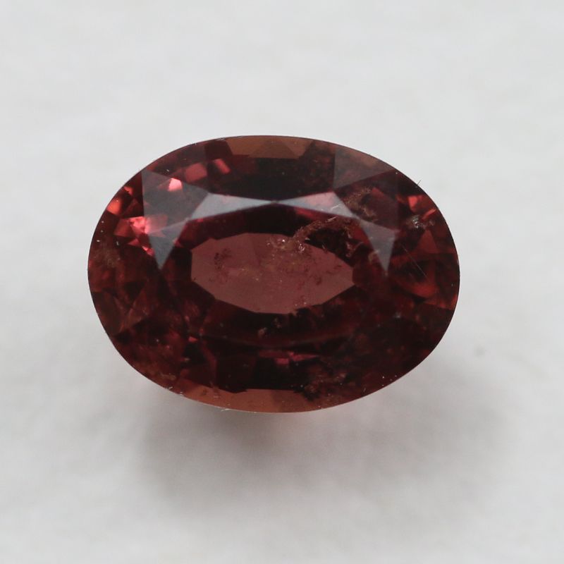 RED SAPPHIRE 7.8X5.8 OVAL
