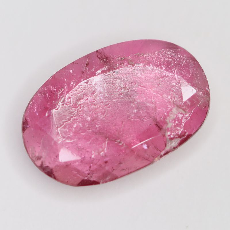 PINK TOURMALINE 18.8X12.4 OVAL FACETED