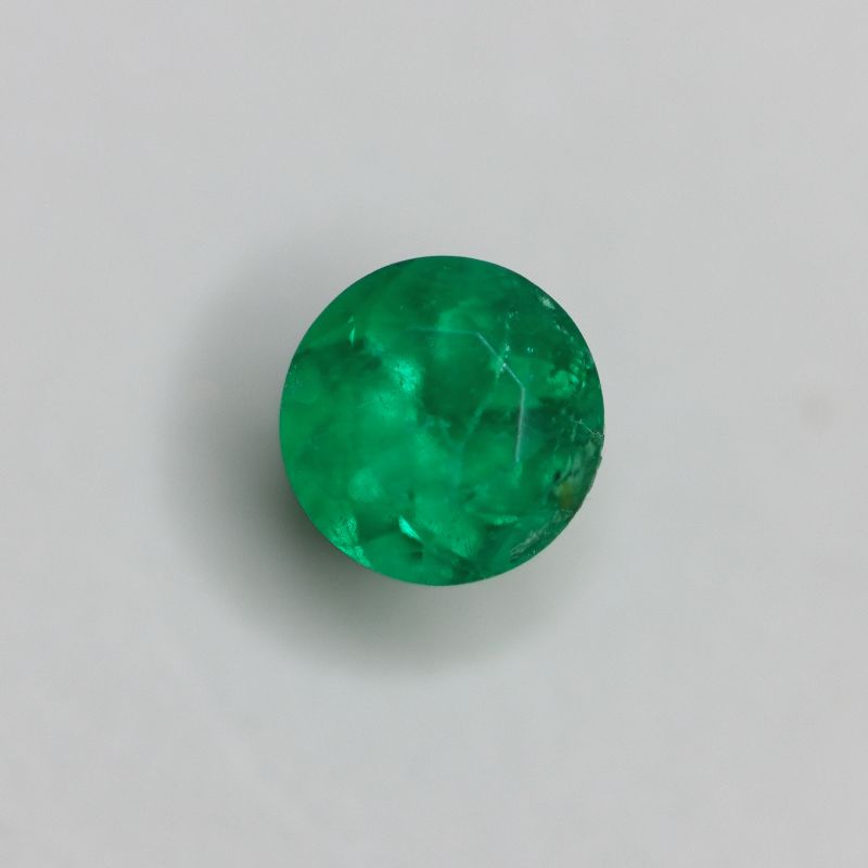 COLOMBIAN EMERALD 4.6MM ROUND FACETED