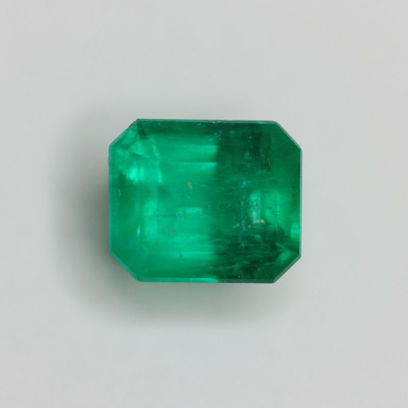 COLOMBIAN EMERALD CUNAS MINE 7.5X6.4 FACETED OCTAGON 1.66CT