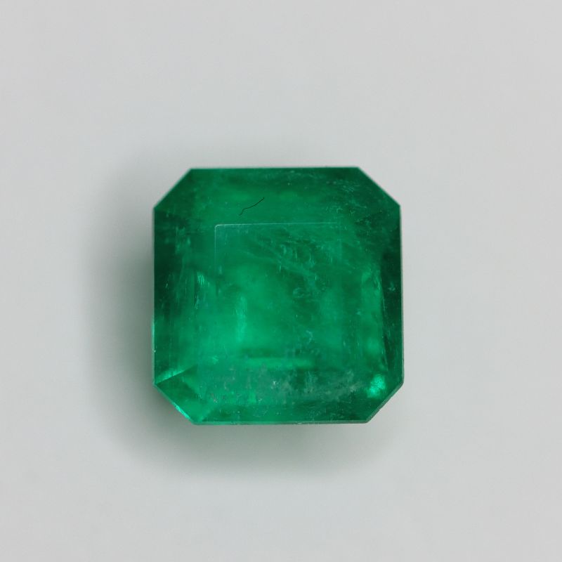 COLOMBIAN EMERALD 7.5X7.4 OCTAGON FACETED