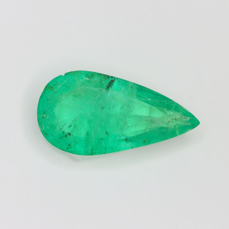 COLOMBIAN EMERALD 17.8X9.2 PEAR FACETED
