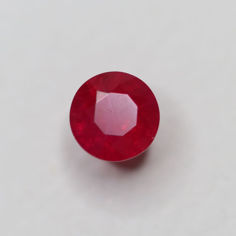RUBY 5.6MM ROUND FACETED