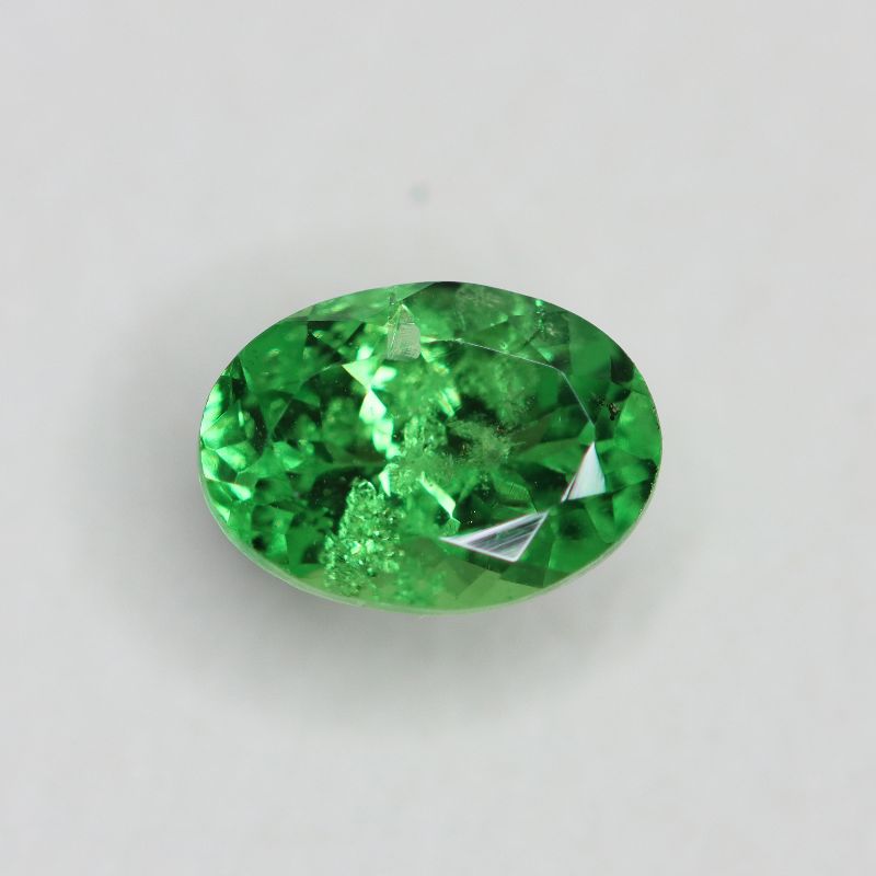 TSAVORITE 8.3X6 OVAL FACETED