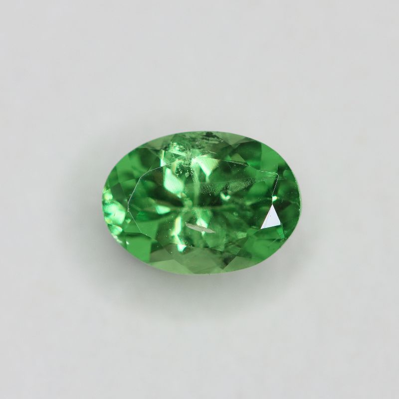TSAVORITE 8.1X5.8 OVAL FACETED