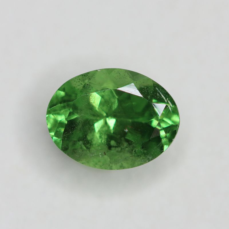 TSAVORITE 8.6X6.5 OVAL FACETED