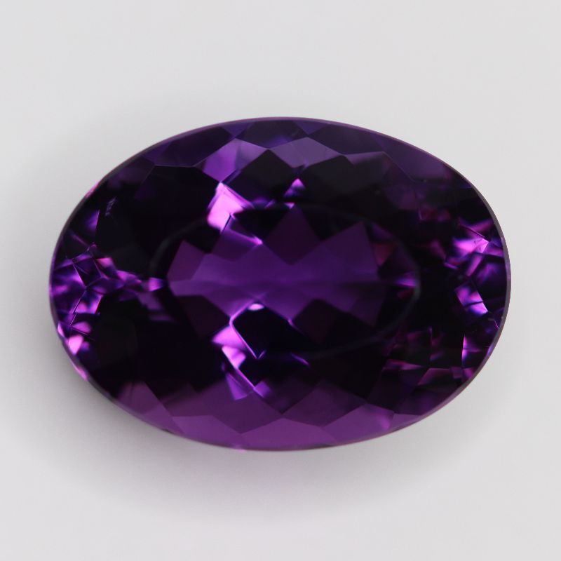 AMETHYST 23X16.7 OVAL FACETED
