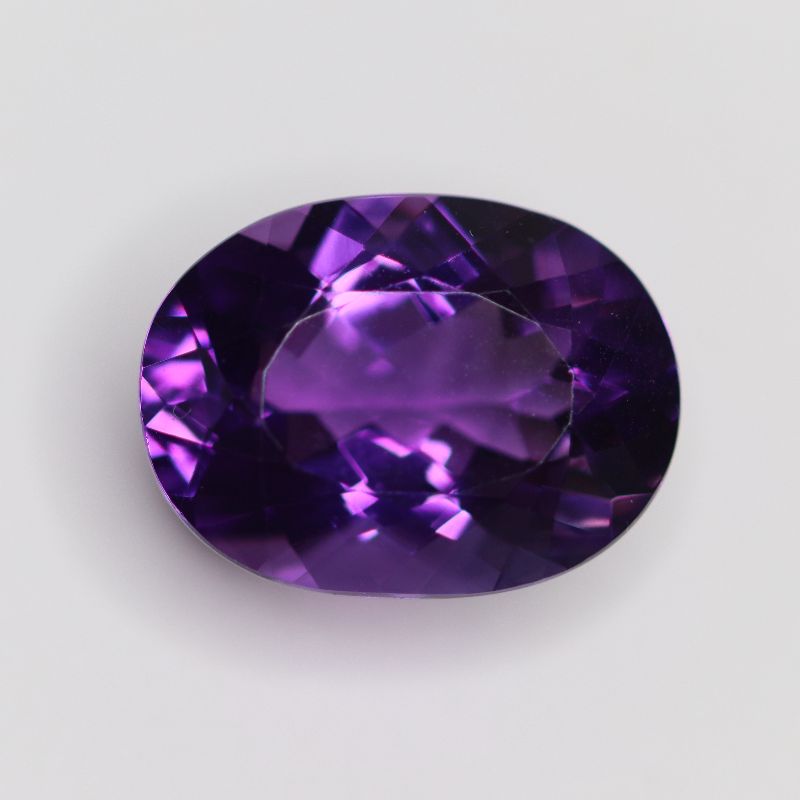 AMETHYST 17.2X12.9 OVAL FACETED