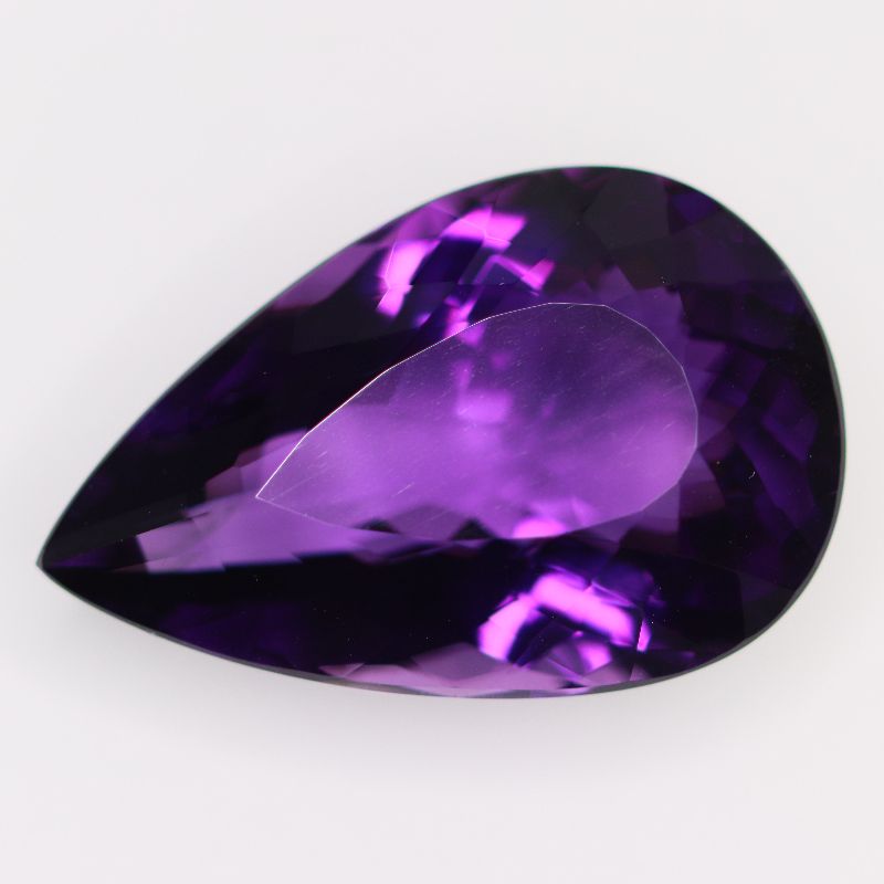 AMETHYST 34X22 PEAR FACETED