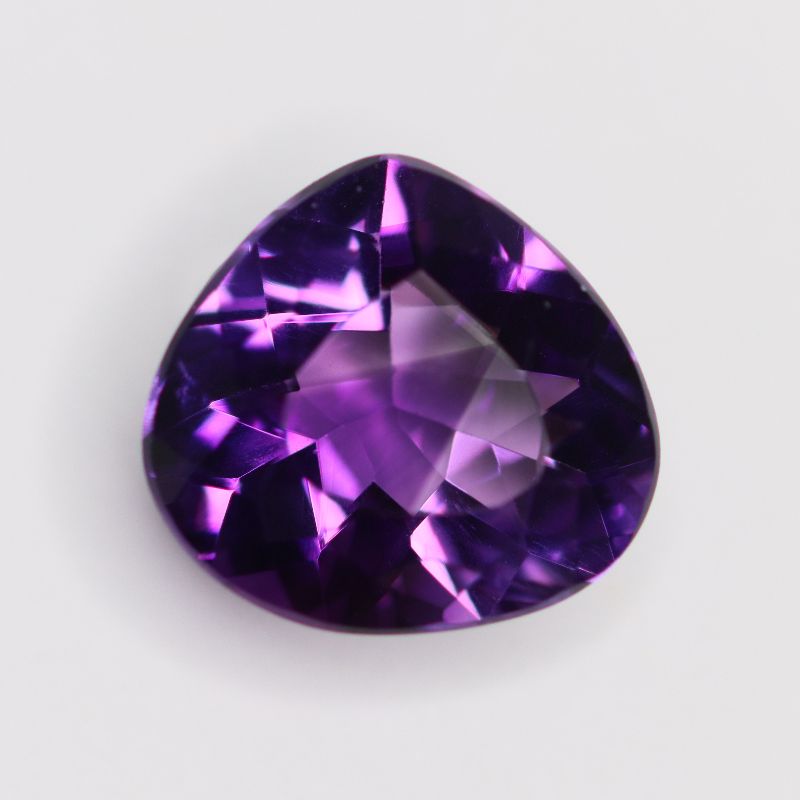 AMETHYST 15.4X14.4 TRILLION FACETED