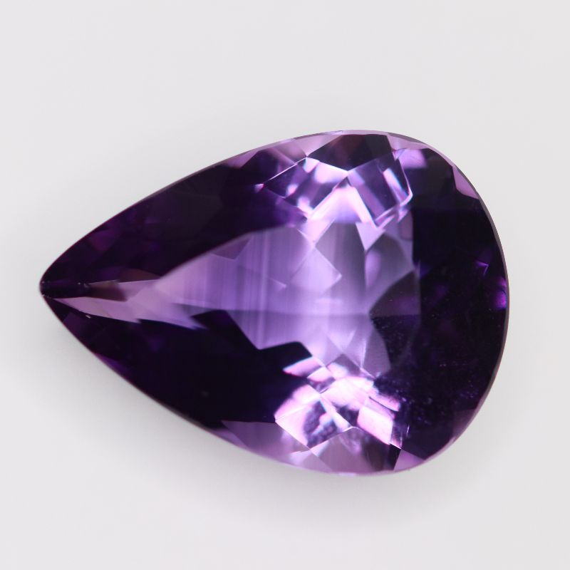 AMETHYST 20.4X15 PEAR FACETED