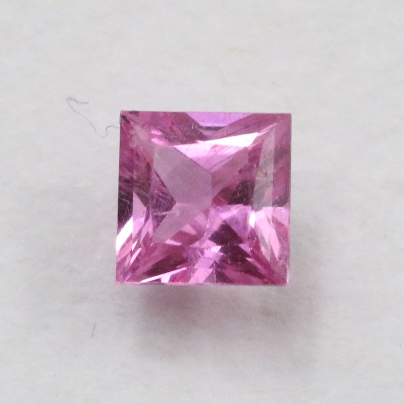 PINK SAPPHIRE 4.4MM SQUARE 0.56CT