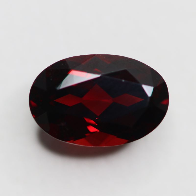 GARNET MOZAMBIQUE 14X9.5 OVAL FACETED