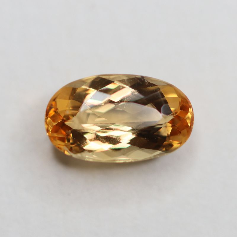 PRECIOUS TOPAZ 11.8X7 OVAL FACETED