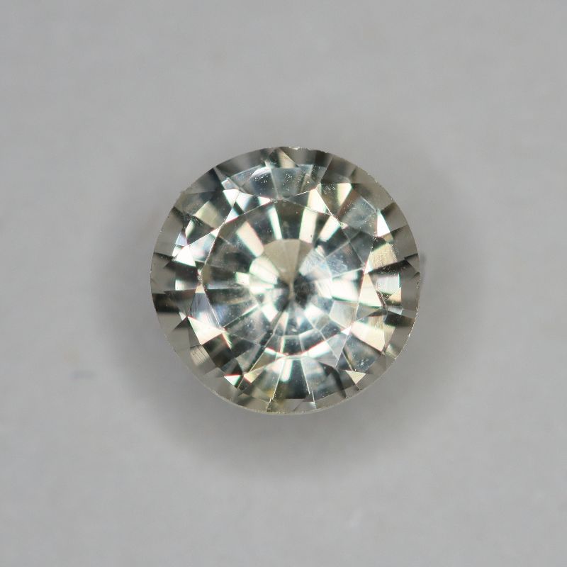 YELLOW SAPPHIRE 5.8MM FACETED ROUND 0.97CT