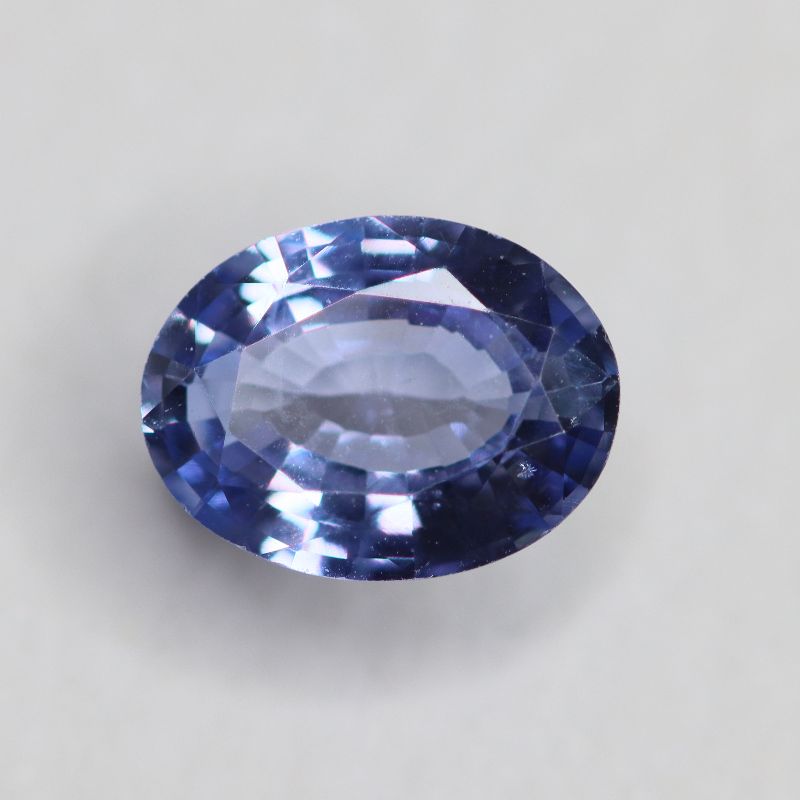 SAPPHIRE SRI LANKA 7.39X6 FACETED OVAL 1.19CT