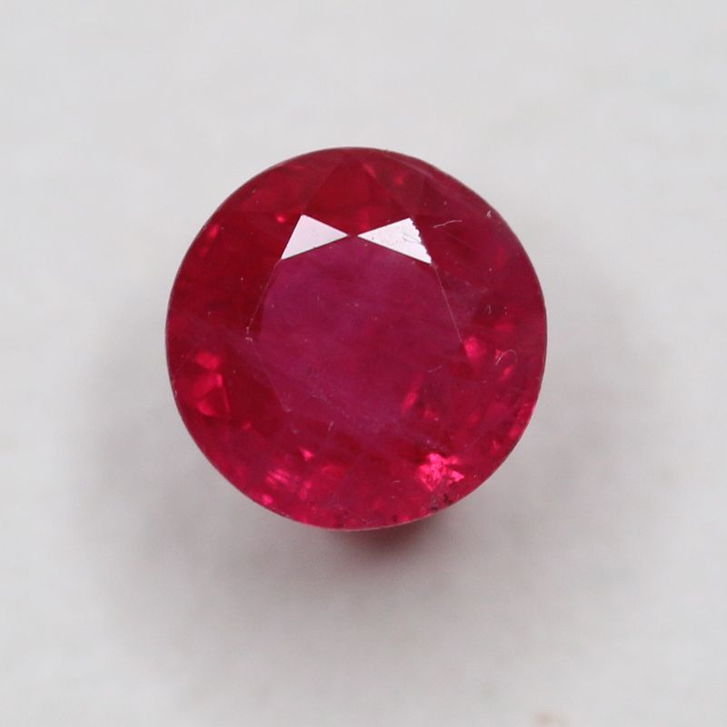 RUBY MOZAMBIQUE 5MM ROUND FACETED