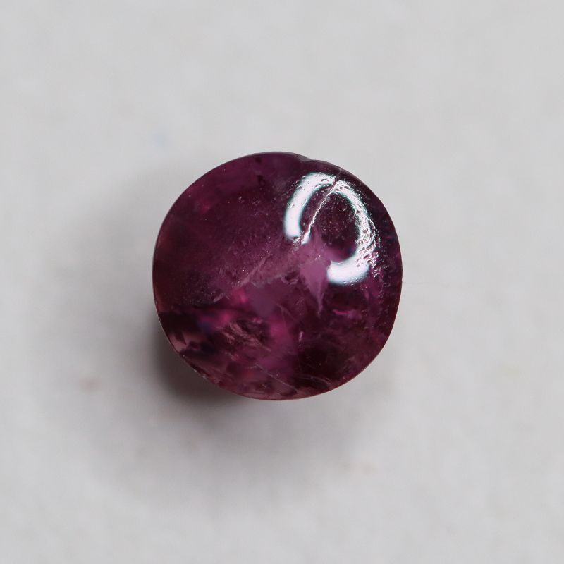 RUBY 5MM ROUND BUFF TOP
