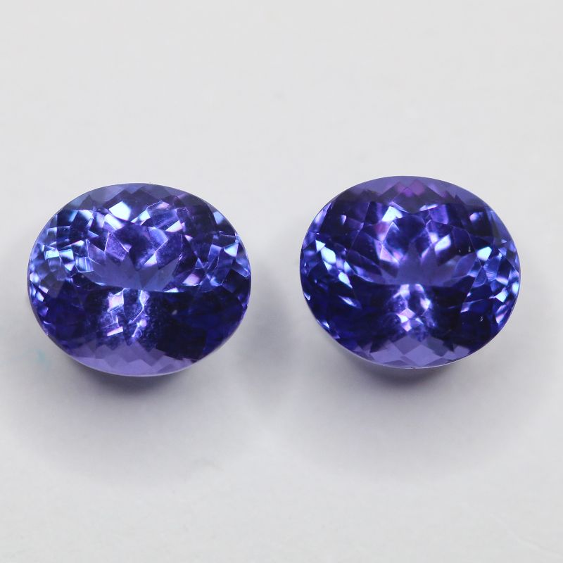 TANZANITE 8X7 OVAL FACETED