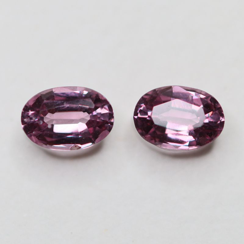 PINK SPINEL 6X4.2 OVAL FACETED
