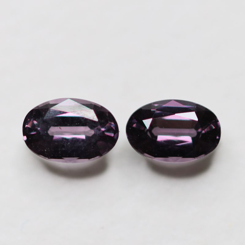 PURPLE SPINEL 6.2X4.2 OVAL FACETED