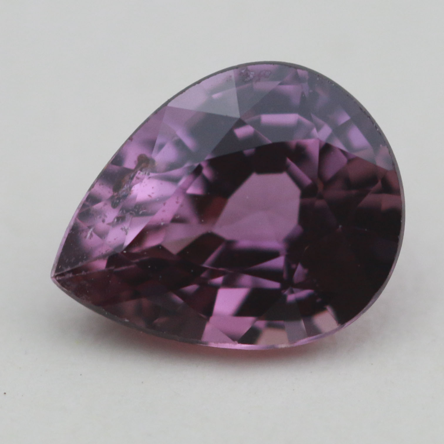 UNHEATED PINK SAPPHIRE 8.6X6.8 PEAR 1.87CT