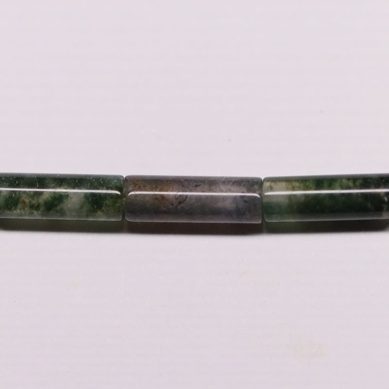 MOSS AGATE 14X4 STRING CYLINDER