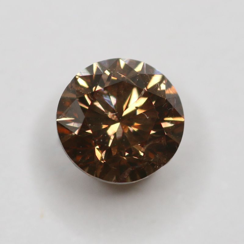BROWN DIAMOND 6.6MM ROUND FACETED
