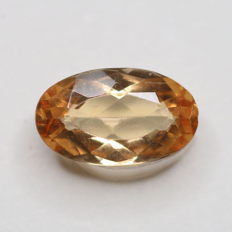 YELLOW TOPAZ 9.1X5.5 OVAL FACETED