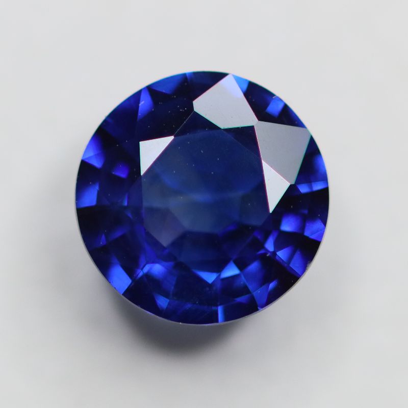 SAPPHIRE SRI LANKA FACETED 7.1MM ROUND 1.24CT