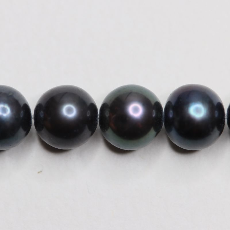 FRESH WATER PEACOCK PEARL 7.5/8MM ROUND