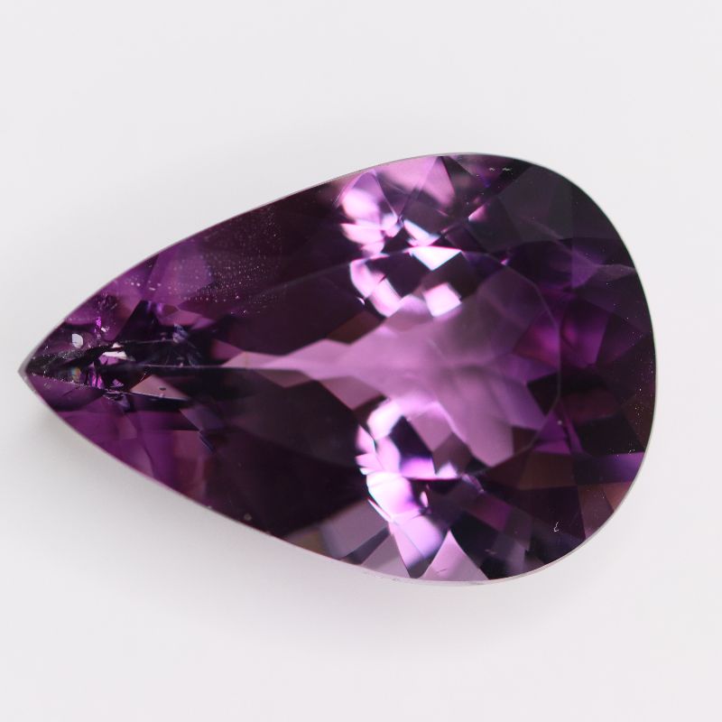 AMETHYST 31X21 PEAR FACETED