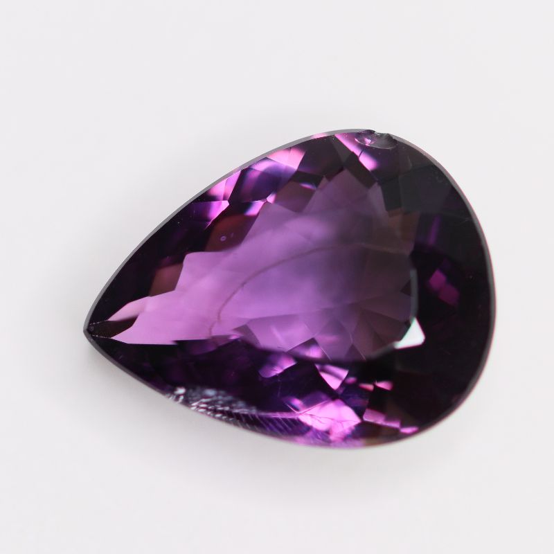 AMETHYST 23.1X16.7 PEAR FACETED