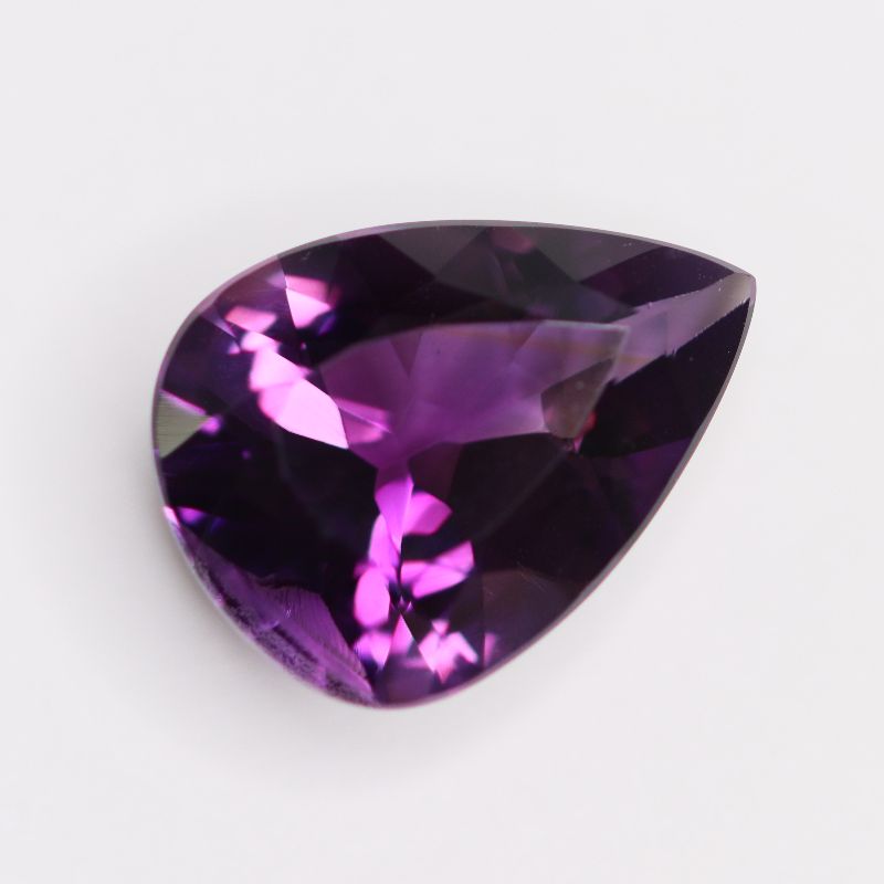 AMETHYST 20.2X15.2 PEAR FACETED