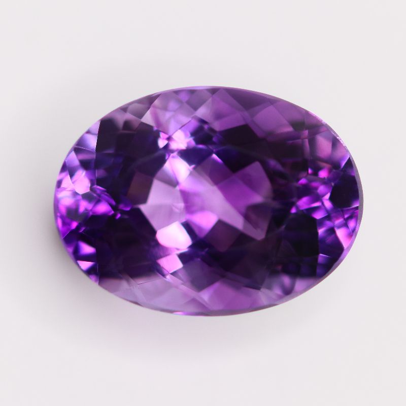 AMETHYST 18.1X13.4 OVAL FACETED