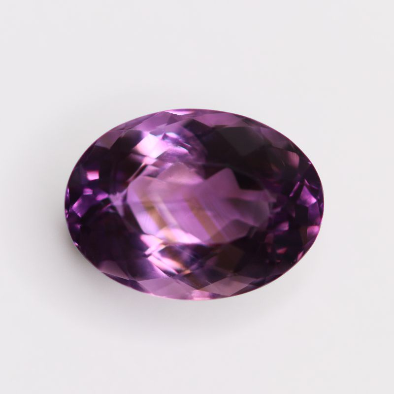 AMETHYST 15X11 OVAL FACETED
