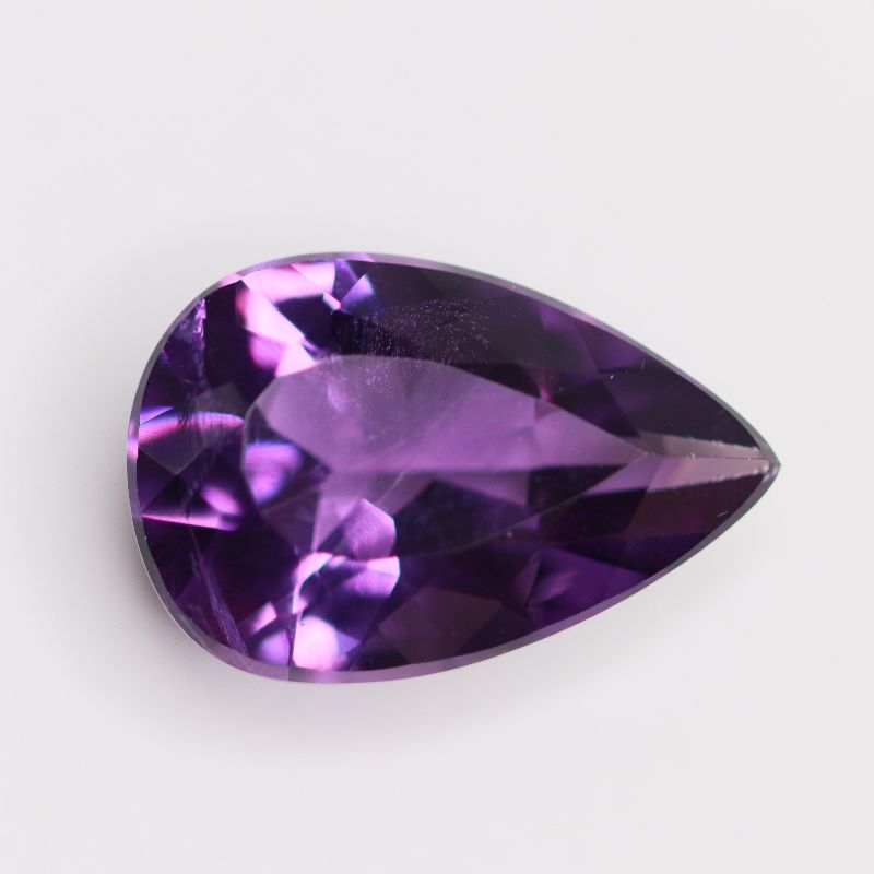 AMETHYST 18.1X12 PEAR FACETED
