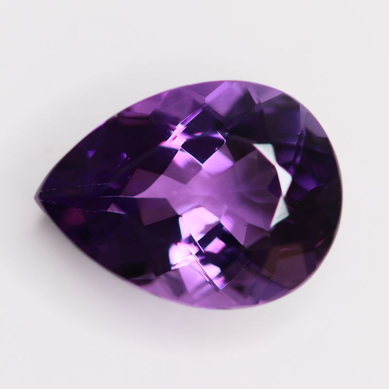 AMETHYST 20X15 PEAR FACETED