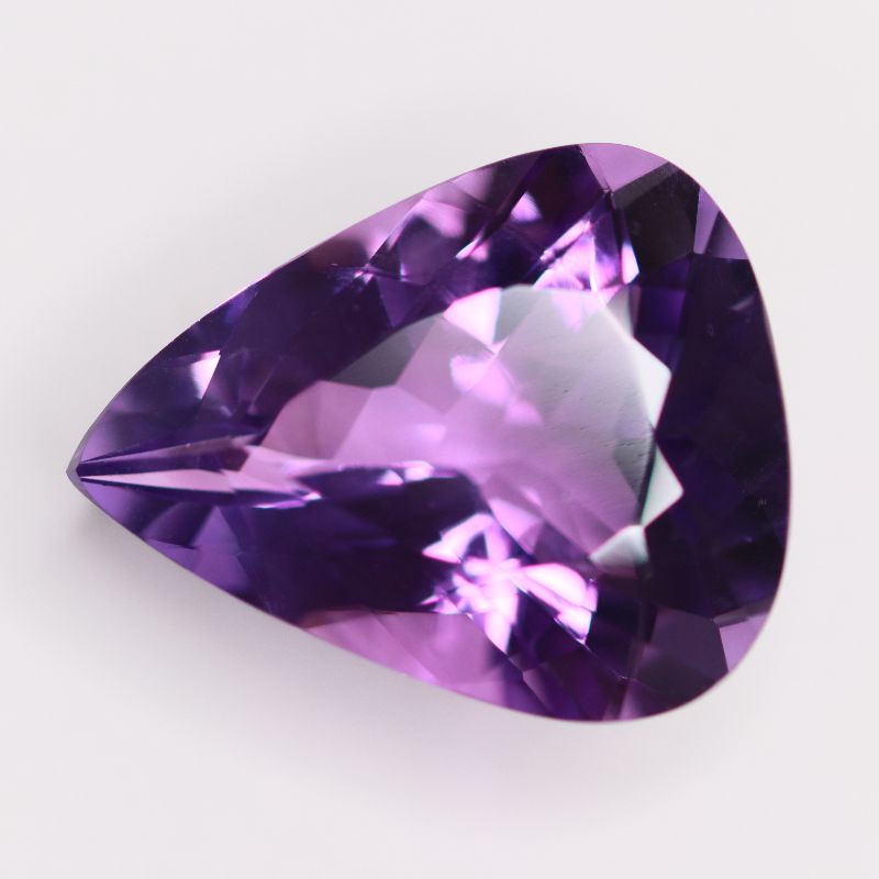 AMETHYST 22.2X17.9 PEAR FACETED