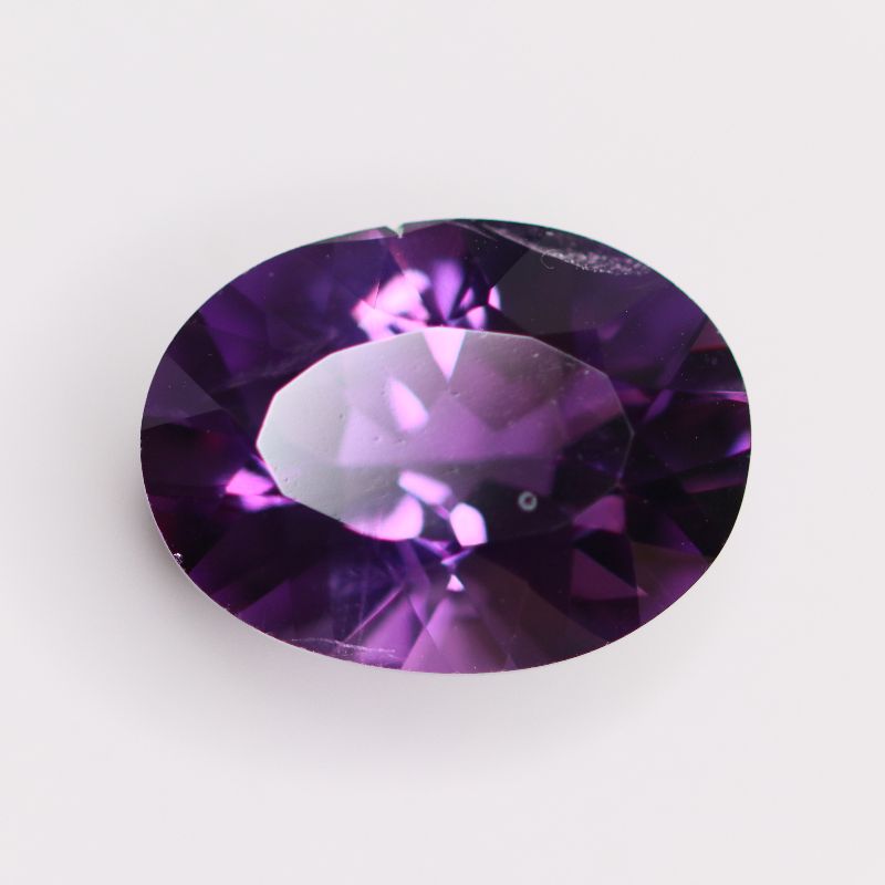 AMETHYST 16.3X12.2 OVAL FACETED
