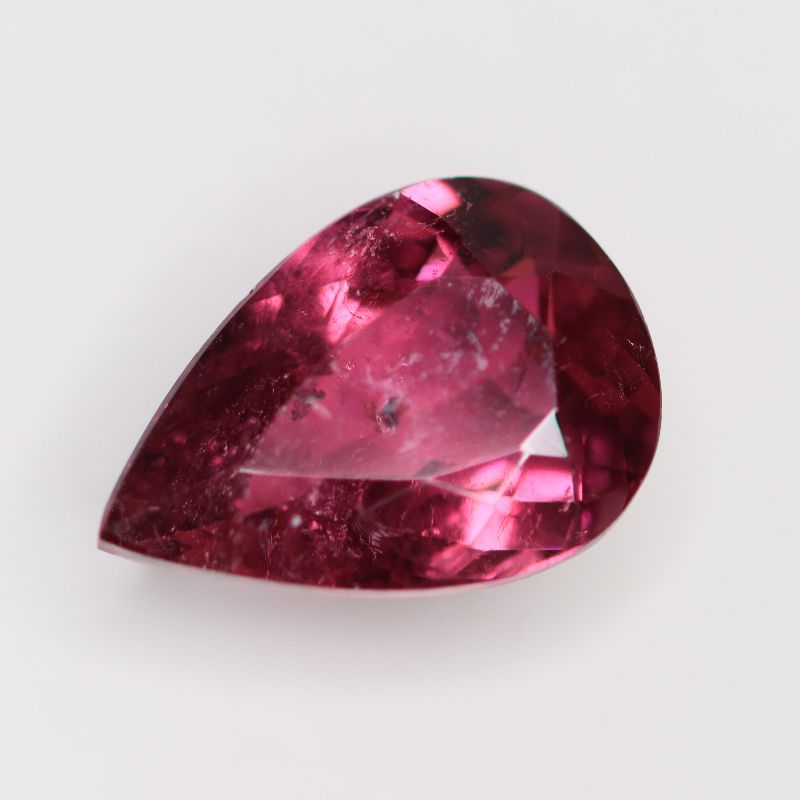 RUBELITE 15.8X11 PEAR FACETED