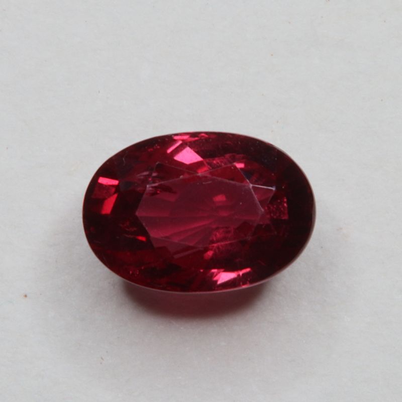 RUBY MOZAMBIQUE 7.7X5.4 OVAL FACETED
