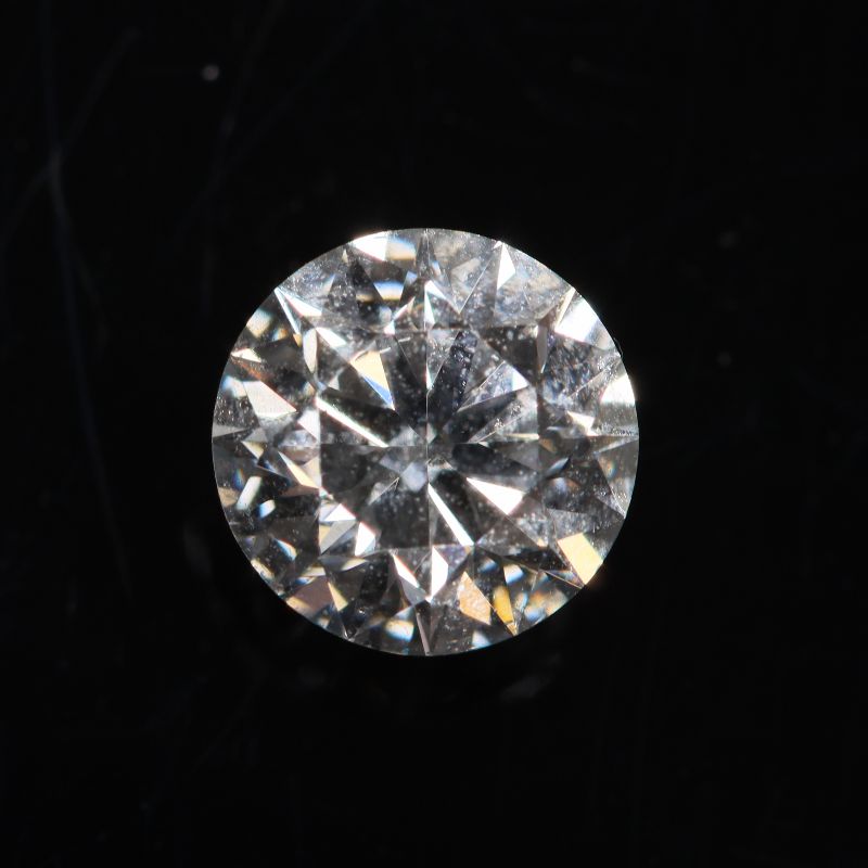SYNTHETIC DIAMOND E COLOUR SI1 6.37MM FACETED ROUND 1CT