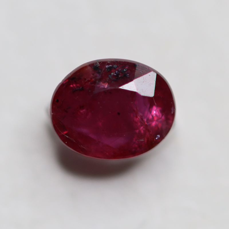 UNHEATED RUBY MOZAMBIQUE 5.7X4.6 OVAL FACETED