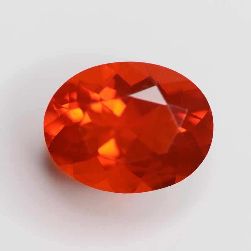 FIRE OPAL 11X8.6 OVAL FACETED