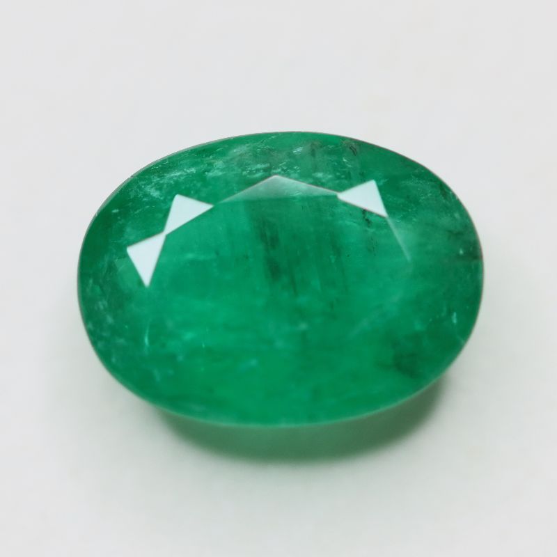 EMERALD BRAZILIAN 16.1X11.9 OVAL FACETED