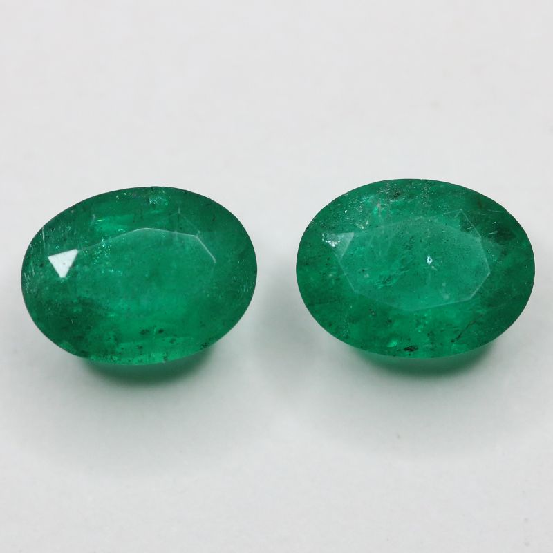 EMERALD 8X6 OVAL FACETED