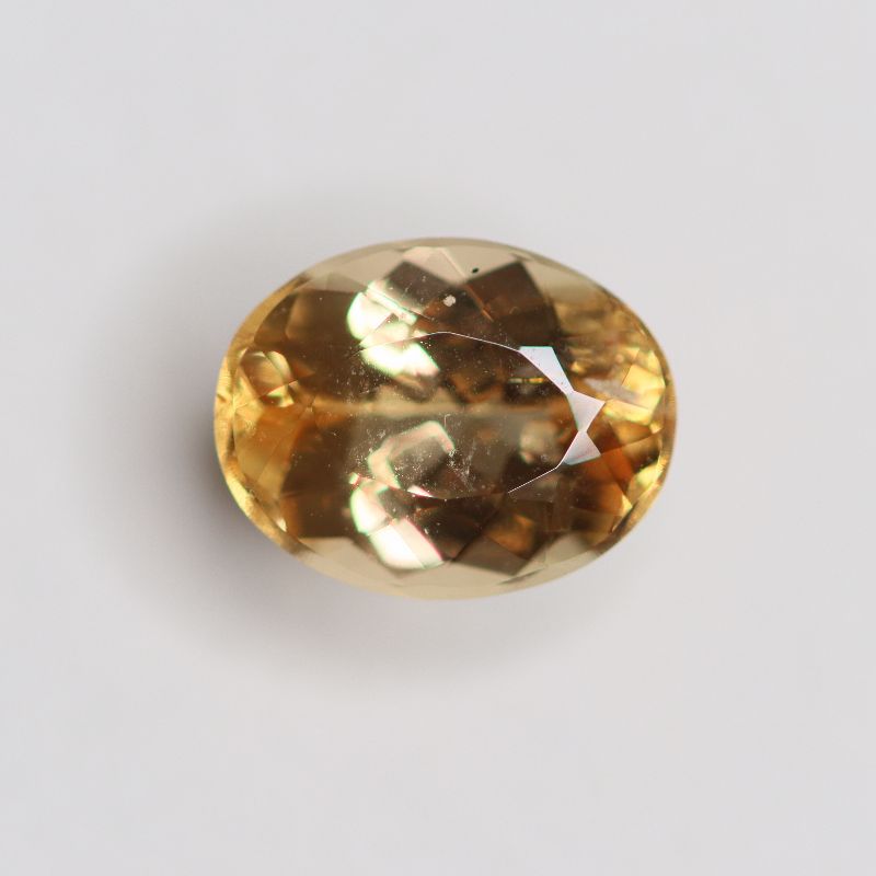 PRECIOUS TOPAZ 8.8X6.9 OVAL FACETED
